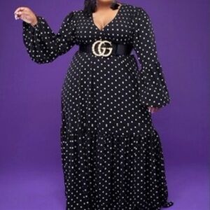 Plus size maxi dress 3x (belt not included)